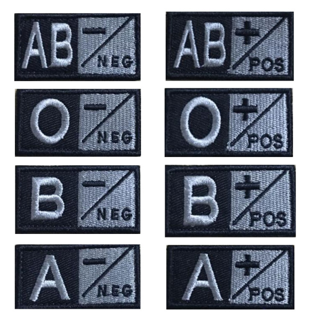 Patch kain bordir tipe darah 3 - Urban Backpack Tactical ulasan dan harga